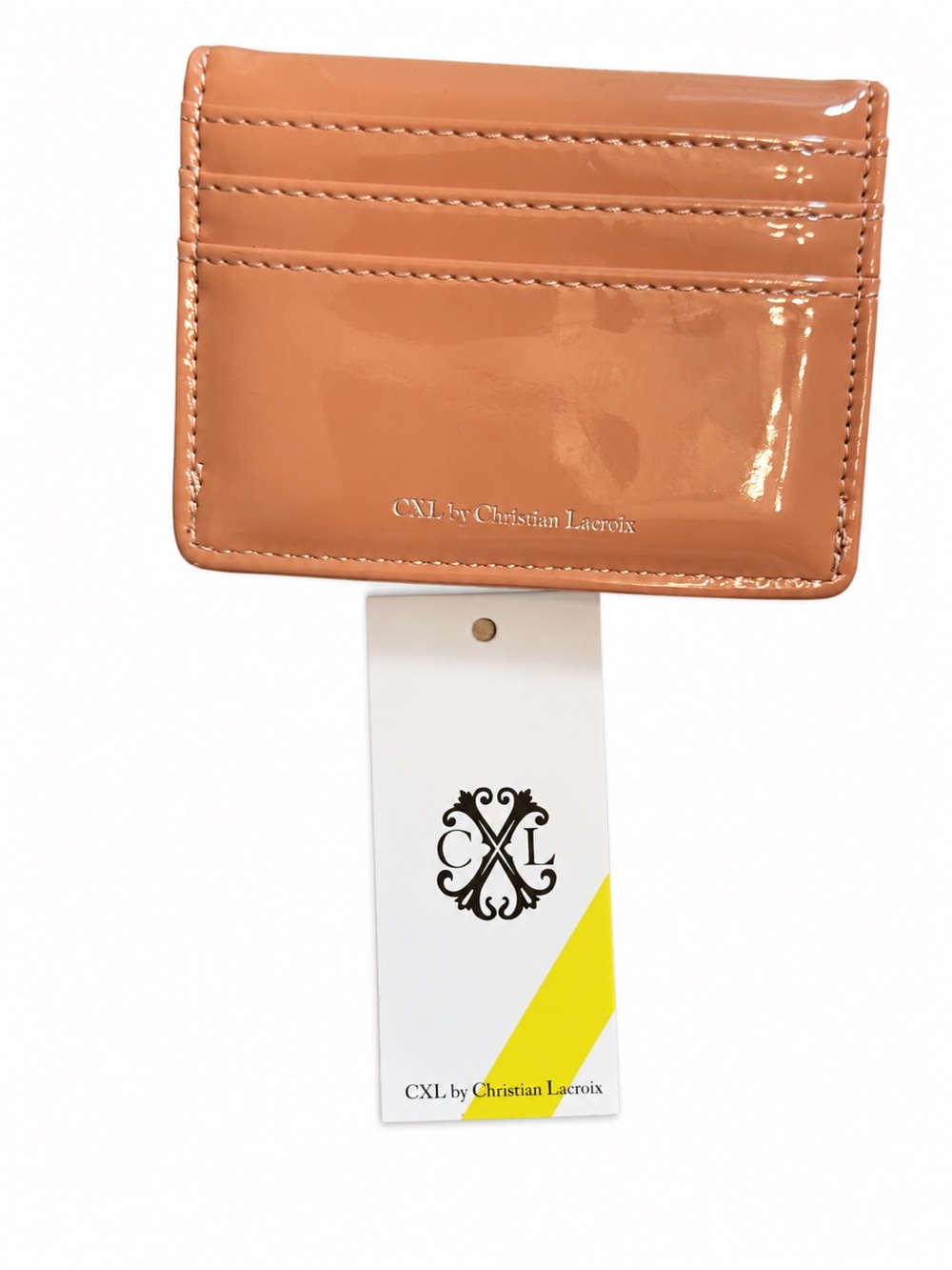 NWT CXL Christian Lacroix Tango Patent Card Holder Wallet MSRP $38 - Picture 2 of 4